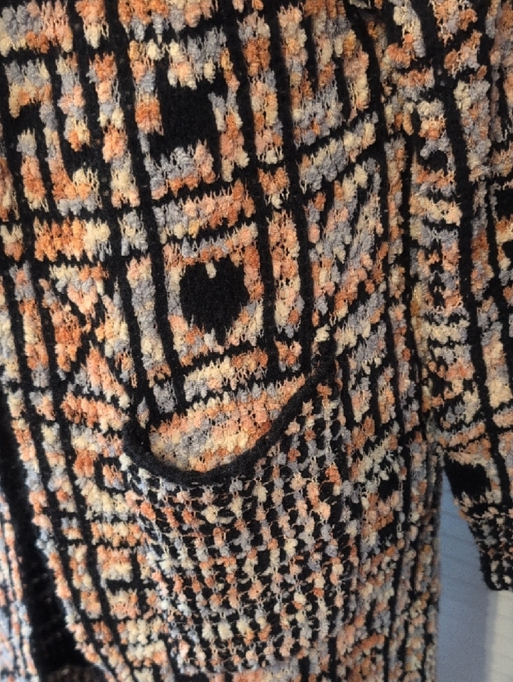 POL Hooded Woven Long Sweater Size S NWOT - Picture 4 of 8